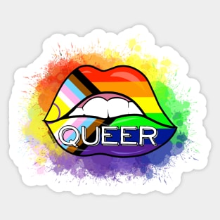 I am queer. Sticker